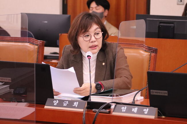 국민의힘 양금희 의원(대구 북구 갑, 국회 산업통상자원중소벤처기업위원회)