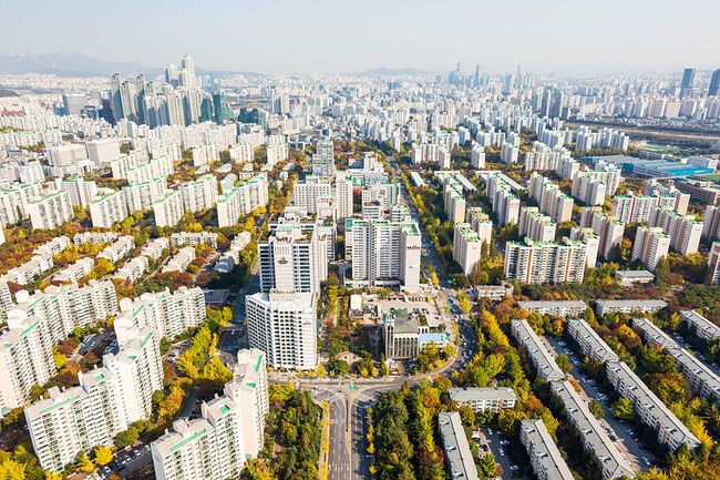 목동아파트 양천구 전경
