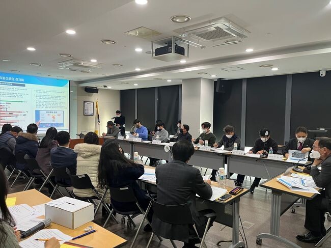 지난 16일 수지구가 죽전데이터센터 건립사업에 대한 도로관리 변경 심의를 열었다
