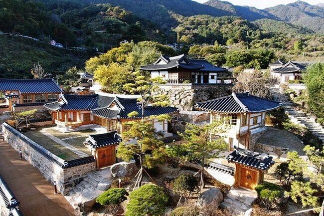 경남 하동군 평사리 최참판댁 한옥 문화관 전경 (문화체육관광부 제공)