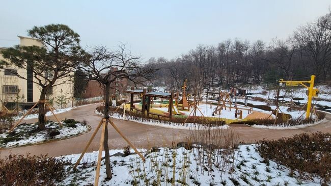 장안공원 조성 후 전경