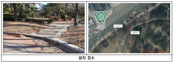 올림픽 공원 내 보행로