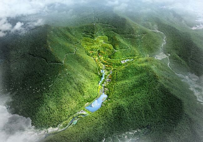 국립난대수목원 조성사업 예타 통과 (난대수목원 조감도)