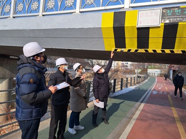 도봉구 긴급 안전점검 모습&nbsp;