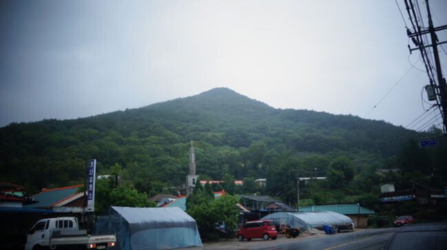 오현봉수 사적 지정(오티리 마을에서 바라본 오현봉수)
