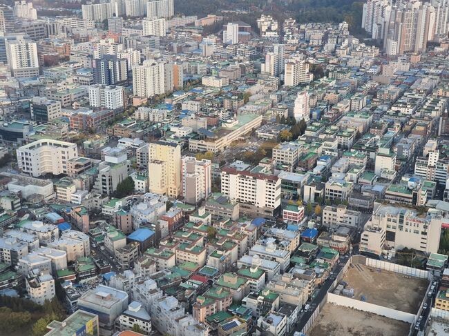 부천시 주택가 전경&nbsp;