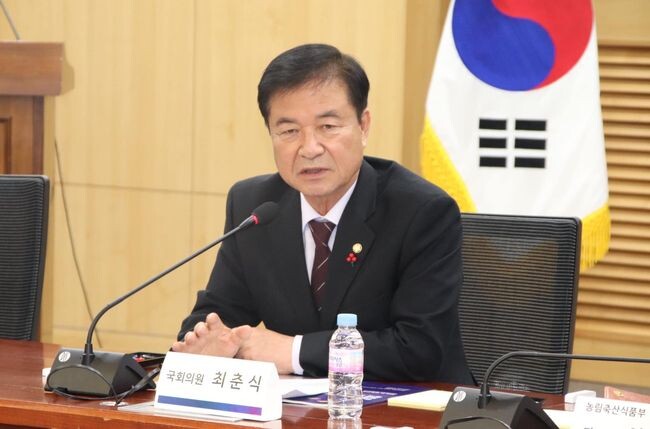 국민의힘 최춘식 의원(경기 포천시·가평군, 농림축산식품해양수산위원회)
