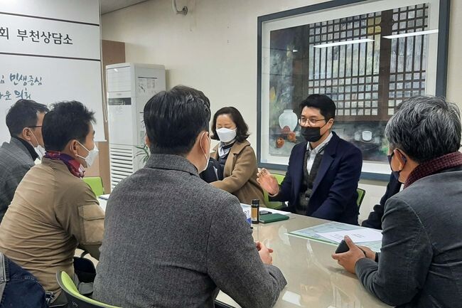 이재영 의원, 부천시소상공인연합회 발전을 위한 간담회 실시 (사진제공=경기도의회)
