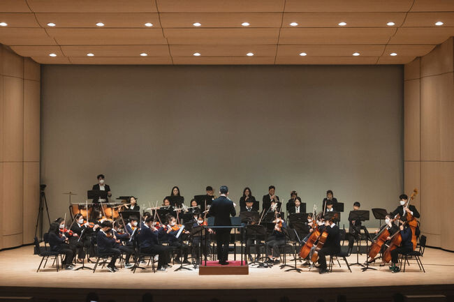 금천우리동네오케스트라 모습(사진=금천구청 제공)