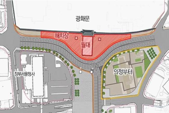 매장문화재 발굴 현장 위치도(사잔=서울시청 제공)