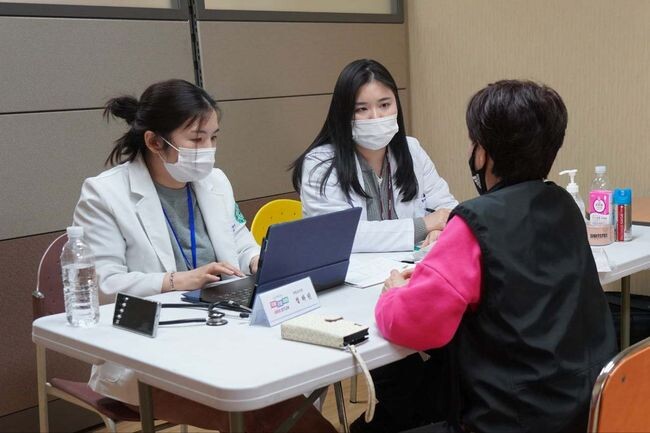 경기도교육청, 산업보건의가 학교로 찾아가는 건강상담 (사진제공=경기도교육청)