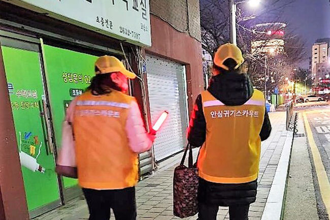취약지역 순찰 모습(사진=영등포구청 제공)