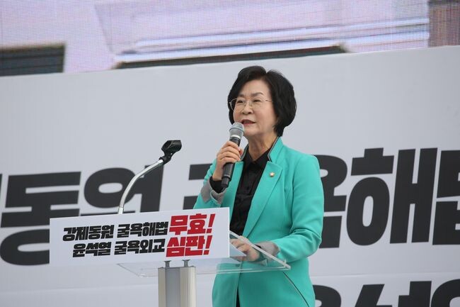 한일역사정의평화행동과 6.15공동선언실천 남측위원회 등 시민사회는 11일 서울시청 광장에서 &lsquo;정부 강제동원 굴욕해법 강행 규탄 범국민대회&rsquo;를 개최했다.