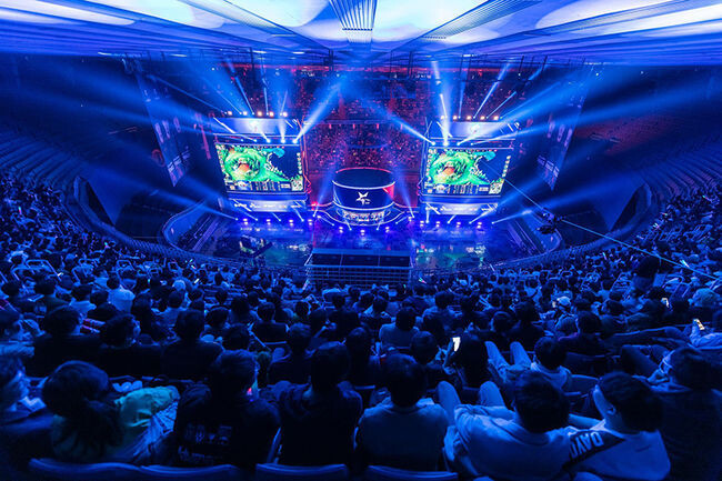 2019년 잠실 실내체육관에서 열린 LCK 스프링 결승전(사진=서울시청 제공)