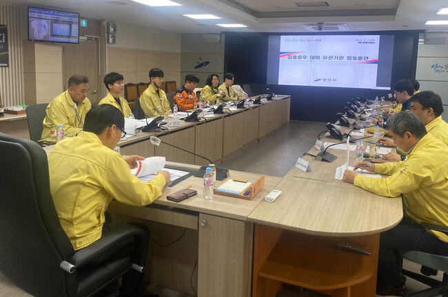 안산시, 집중호우&middot;지진 등 재난대비 유관기관 합동훈련 실시 (사진제공=안산시청)