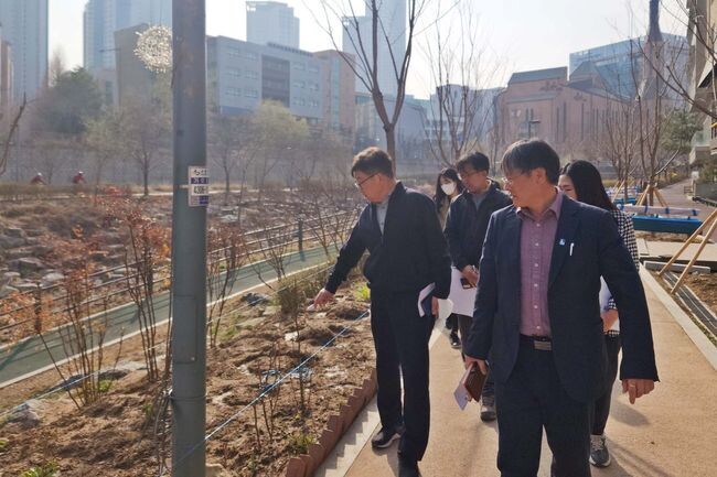영통구, 주요 투자사업 현장점검 박차 (사진제공=영통구청)