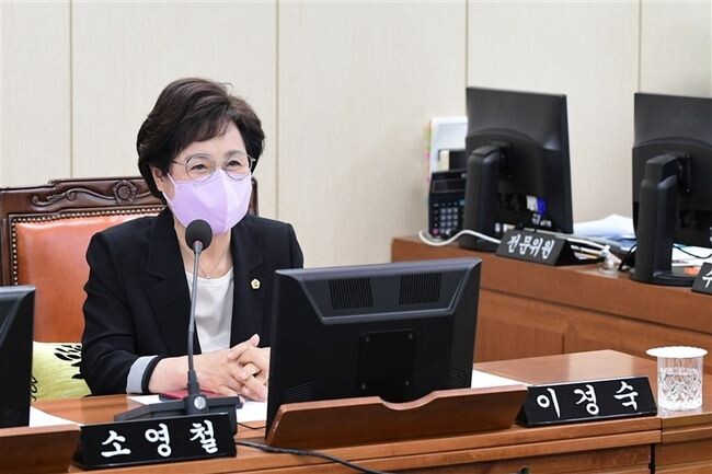 이경숙 서울시의회 서울교육학력향상특별위원회 위원장(도봉1, 국민의힘)(사진=이경숙 위원장 블로그)