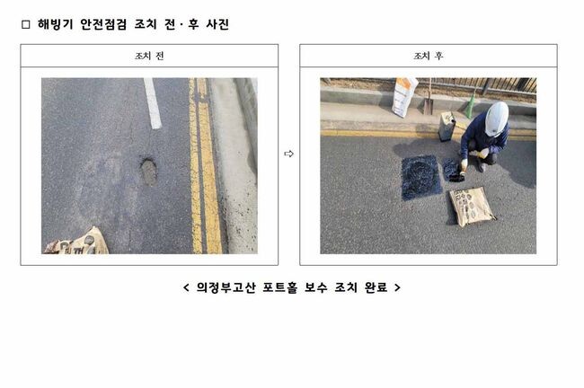 경기도, 택지개발&middot;공공주택지구 해빙기 안전점검. 92건 시정조치 (사진제공=경기도청)