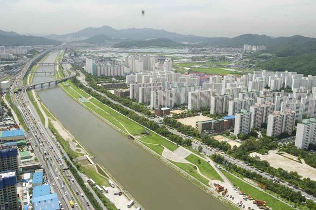 안양천 전경 (사진제공=경기도청)