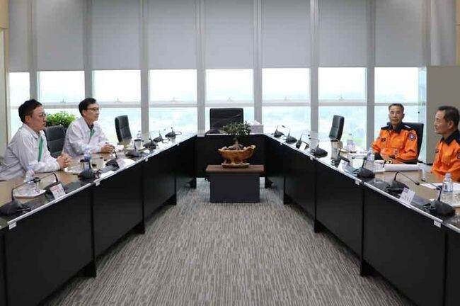 경기도북부소방재난본부, 대형화재 예방 위해 서울우유 양주신공장 현장점검 (사진제공=경기도청)