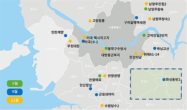 2023년도 사전청약 공급 위치도