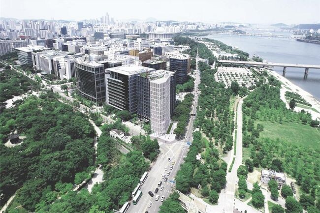 디지털금융지원센터 당선작 조감도