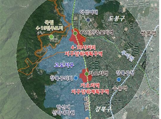 지구단위계획구역 위치도