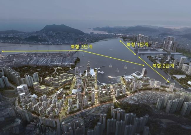 북항 재개발 조감도