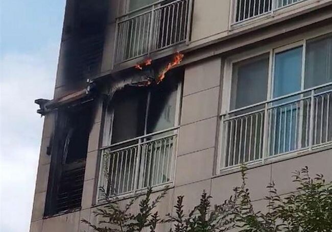 화재현장 사진