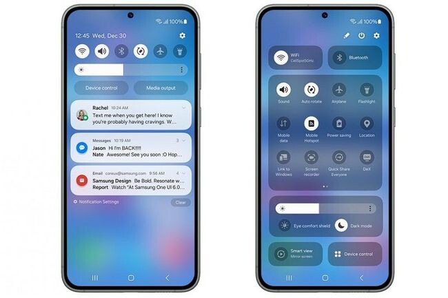 간결해진 디자인과 개선된 사용을 지원하는 One UI 6 이미지&nbsp;