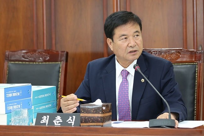 국민의힘 최춘식 의원(경기 포천시ㆍ가평군, 농림축산식품해양수산위원회)