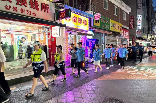 영등포구, &lsquo;묻지마 범죄&rsquo;예방 총력&hellip;민‧관‧경 합동 순찰 실시