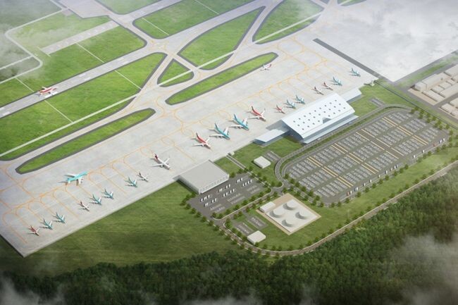 대구경북통합신공항 민간공항 조감도(안)