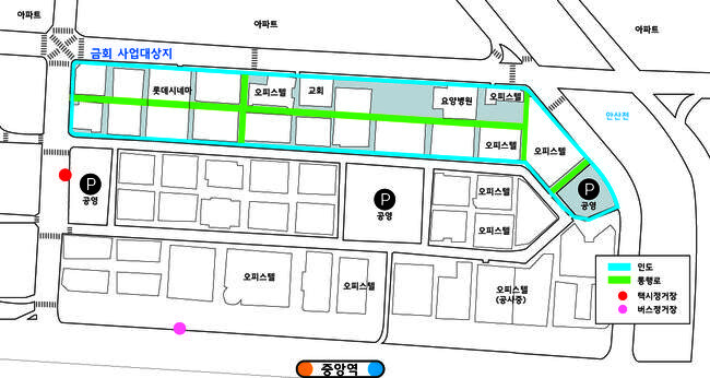 안산시, 중심상권에 유니버설디자인 공모 선정… 도비1.5억 원 확보