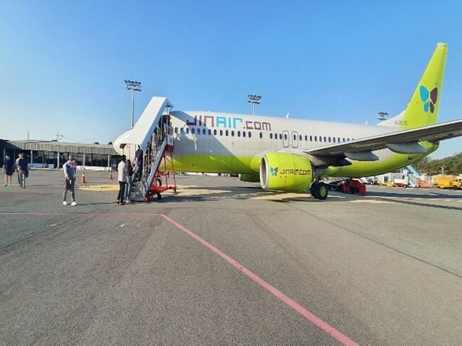 군산공항, 활주로 공사 완료에 따른 운항 재개