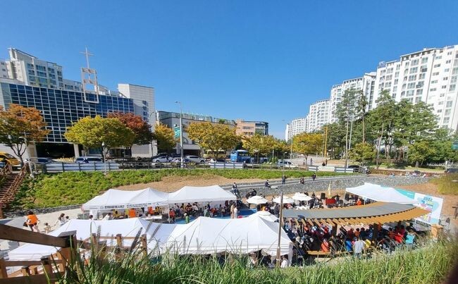 ‘제1회 지동축제’ 전경