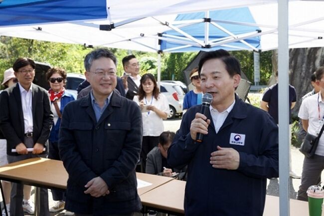 원희룡 국토교통부 장관은 9월 8일 오후 2시 원주시를 방문하여 원주시 권역 내에서 추진 중인 교통망 구축 사업들의 진행현황을 점검하고 신속한 사업 추진을 당부했다.