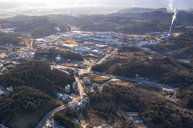 대포 농공단지 전경&nbsp;