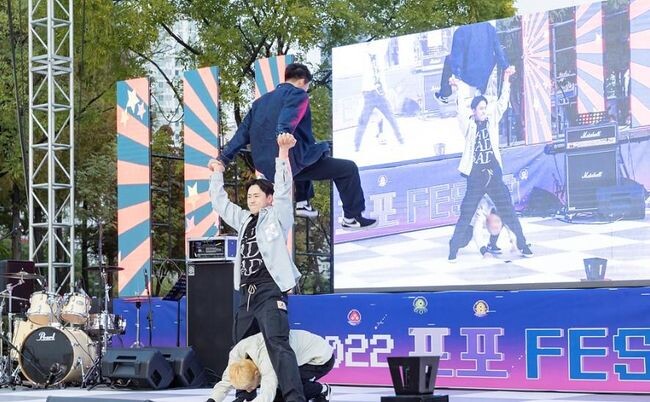지난해 축하공연 모습&nbsp;