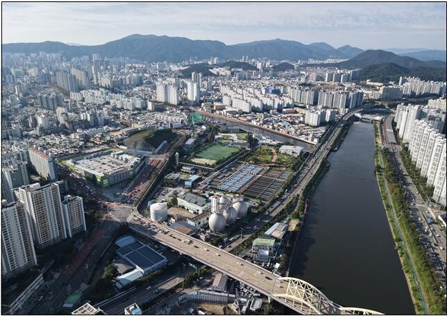 수영하수처리장(현재)