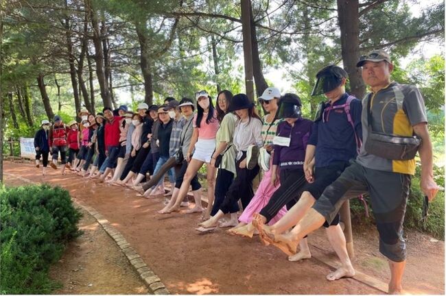 승기공원 황톳길