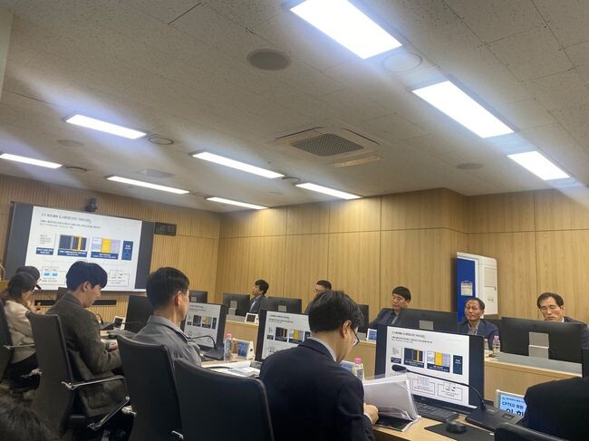 지난 10월 26일 용역 착수보고회 현장사진