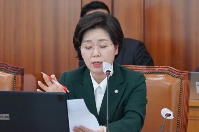 국회 예산결산특별위원회(예결위) 소속 양향자 의원(한국의희망, 광주 서구을)