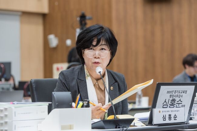 경기도의회 교육행정위원회 심홍순 의원(국민의힘, 고양11)