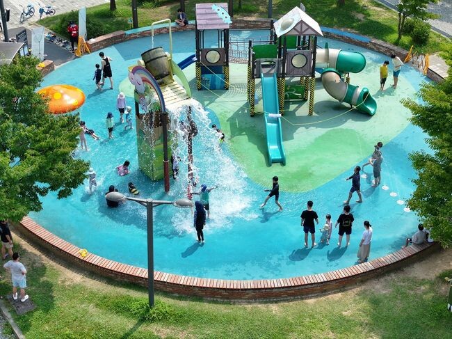 안산 화랑오토캠핑장, 문체부 가족친화 우수야영장 선정_물놀이시설