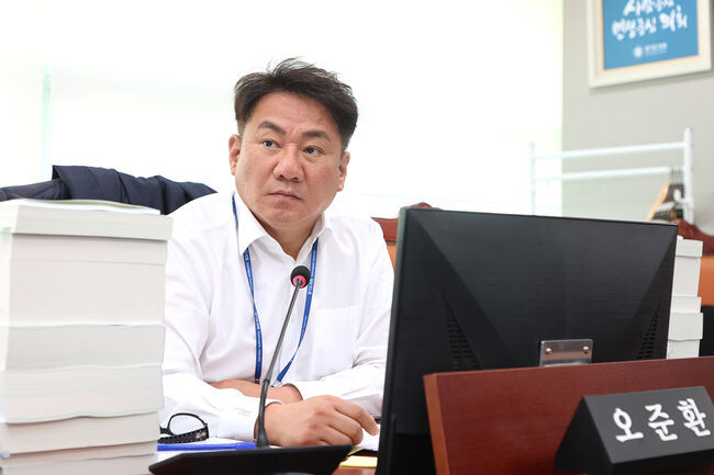 경기도의회 건설교통위원회 오준환 의원(국민의힘, 고양9)