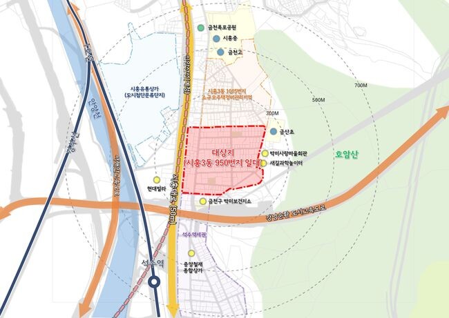 시흥3동 모아타운 관리지역 대상지(하)