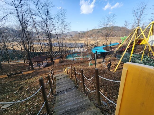 청주시, 옥화자연휴양림 시설개선사업 완료 (그늘막)
