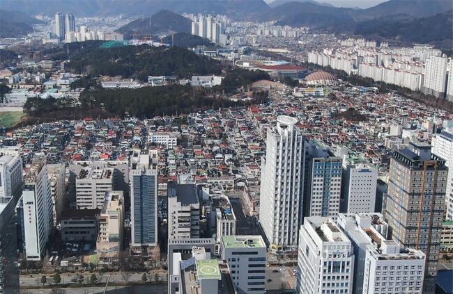 성산구 중당동 일원 현재 