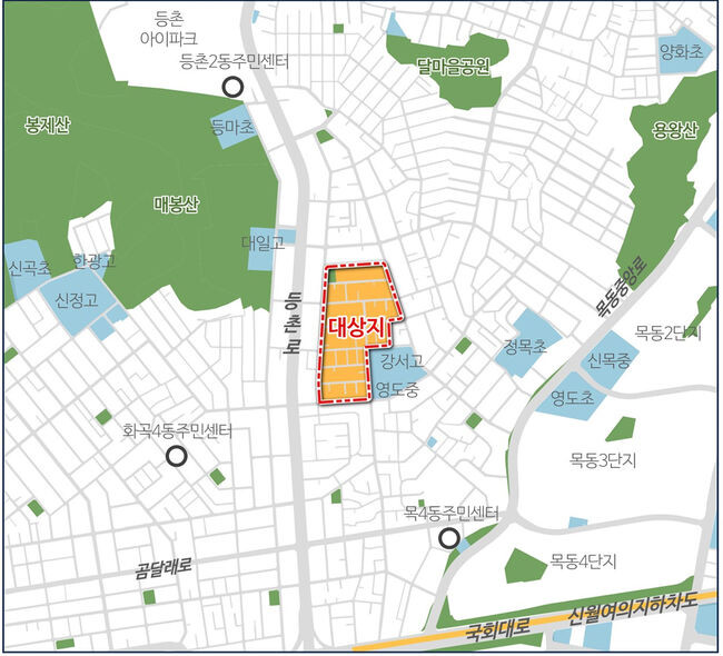목4동 724-1번지 위치도&nbsp;